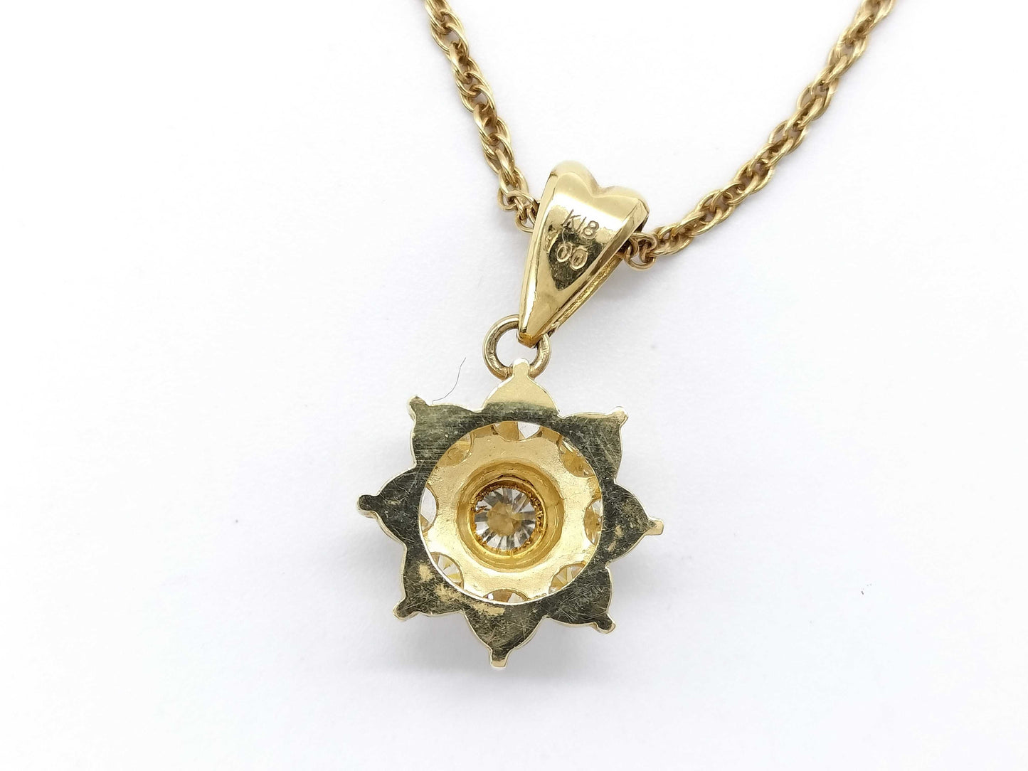 D1.00ct K18 4.9g Necklace