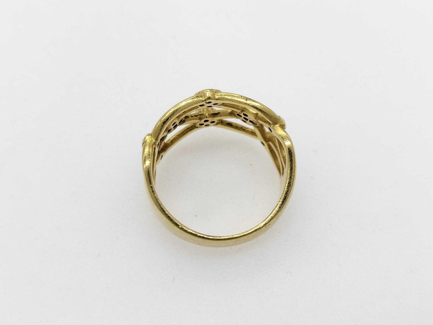 D0.18ct K18 5.7g Ring
