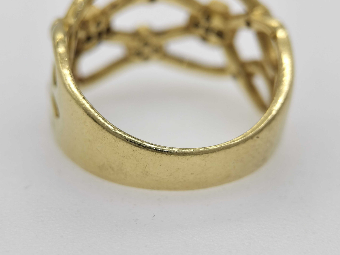 D0.18ct K18 5.7g Ring