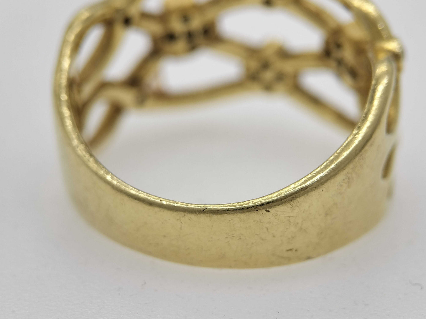 D0.18ct K18 5.7g Ring