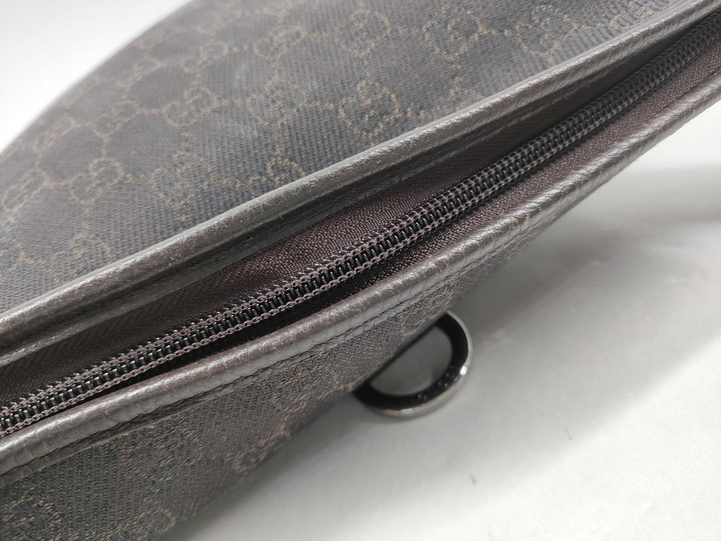 GUCCI GG Canvas 268642 Brown Shoulder Bag