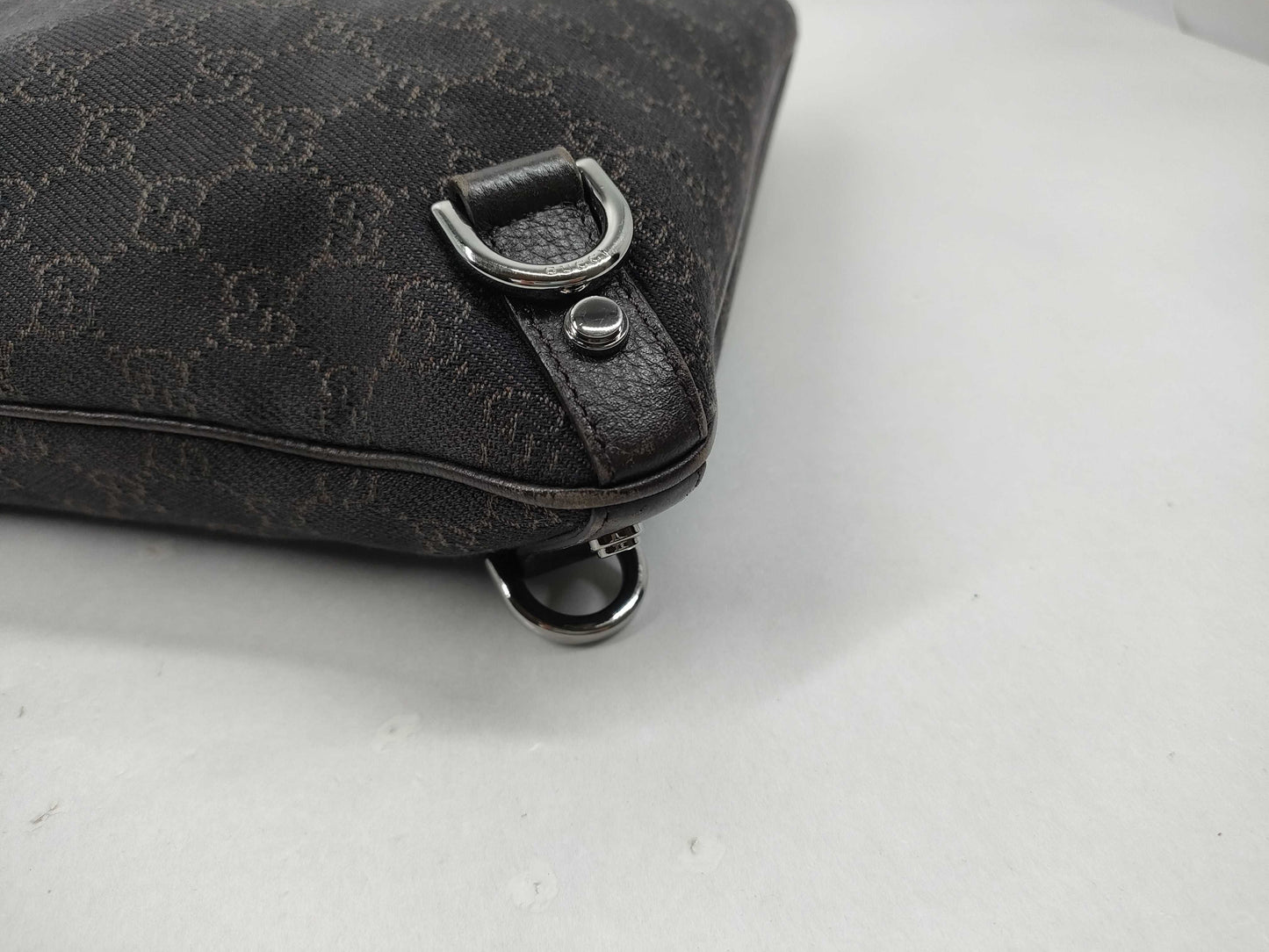 GUCCI GG Canvas 268642 Brown Shoulder Bag