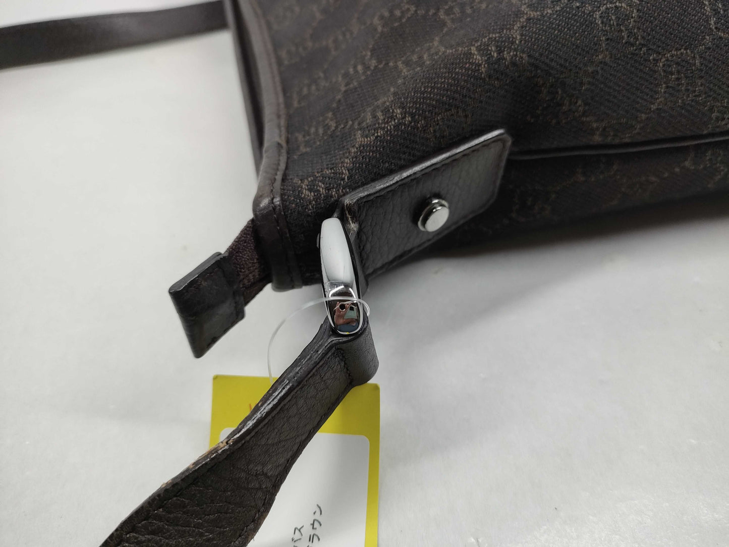 GUCCI GG Canvas 268642 Brown Shoulder Bag