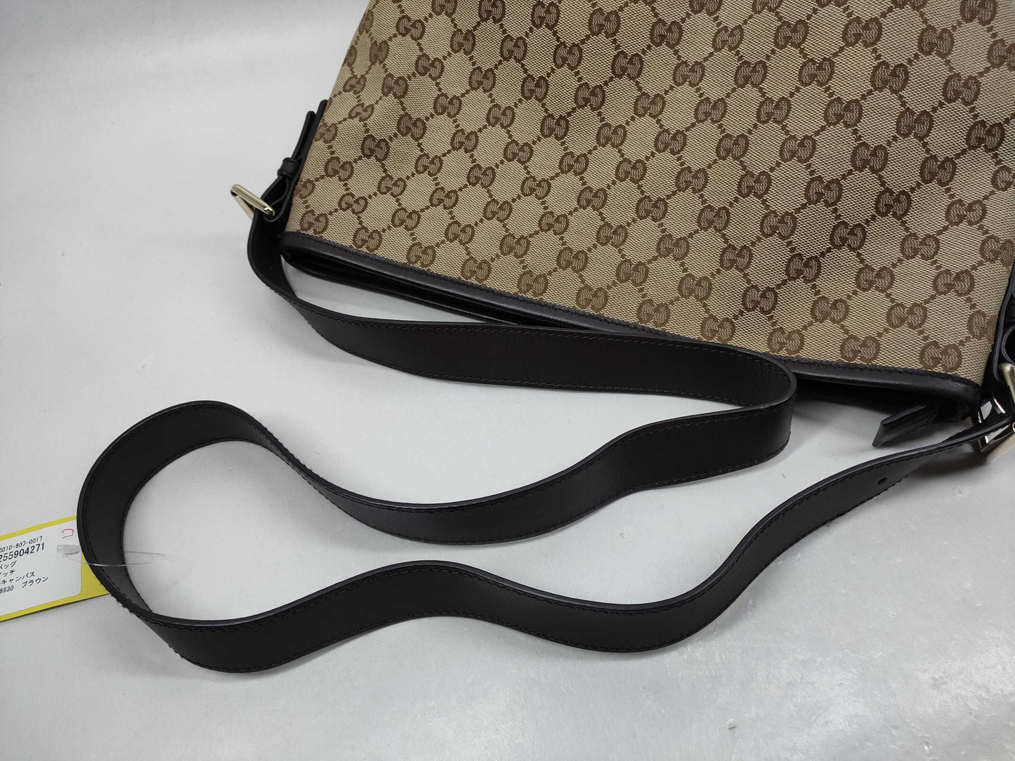 GUCCI GG Canvas 388930 Brown Shoulder Bag
