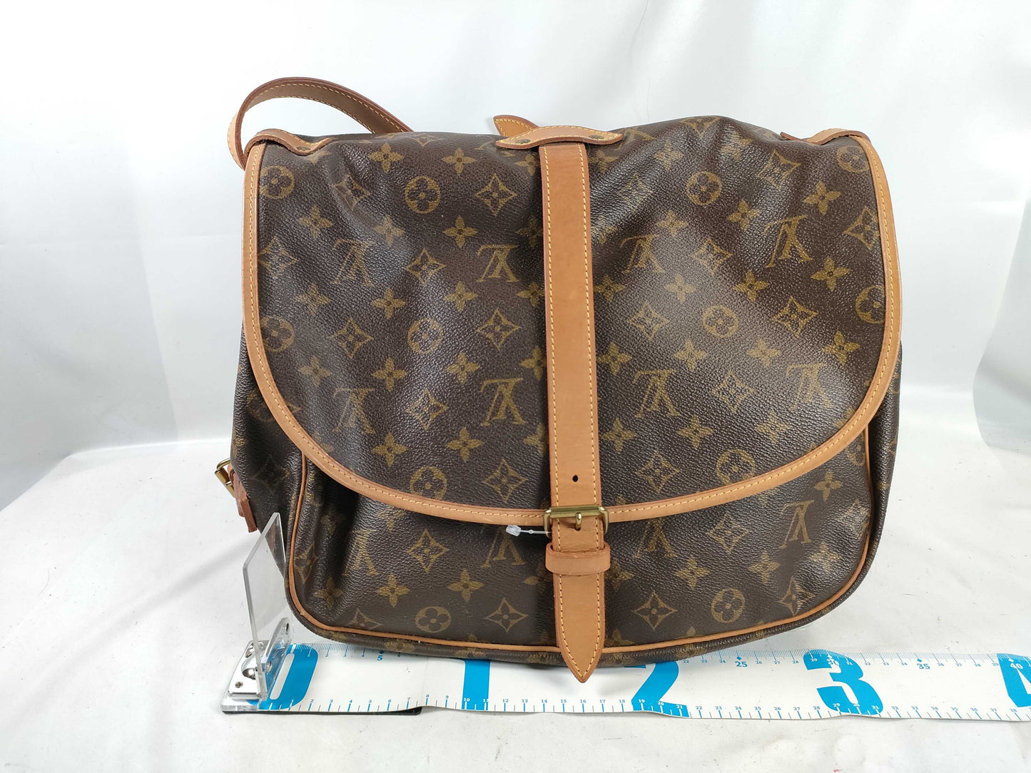 LOUIS VUITTON M42254 Monogram Saumur 35 Shoulder Bag