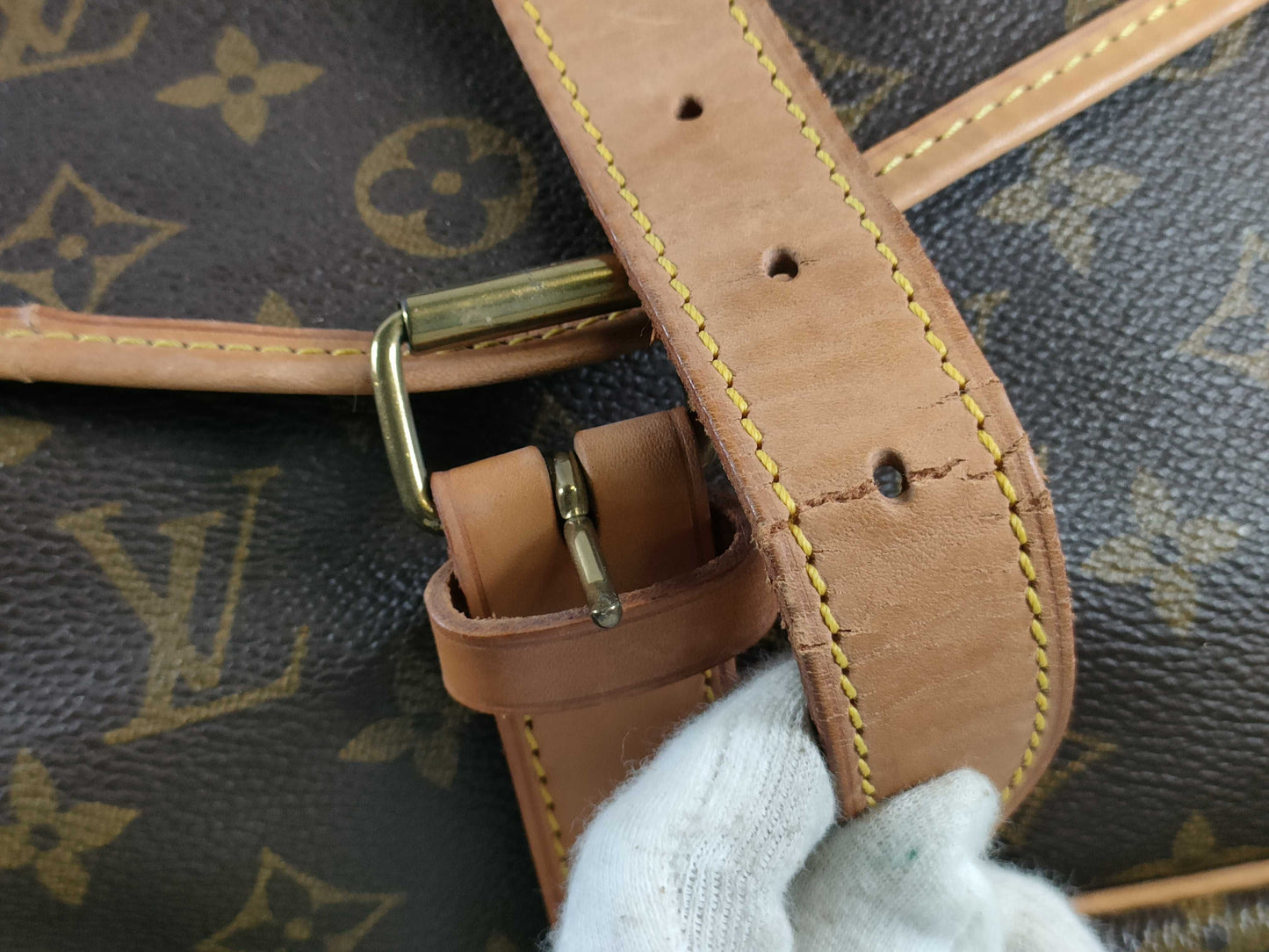 LOUIS VUITTON M42254 Monogram Saumur 35 Shoulder Bag