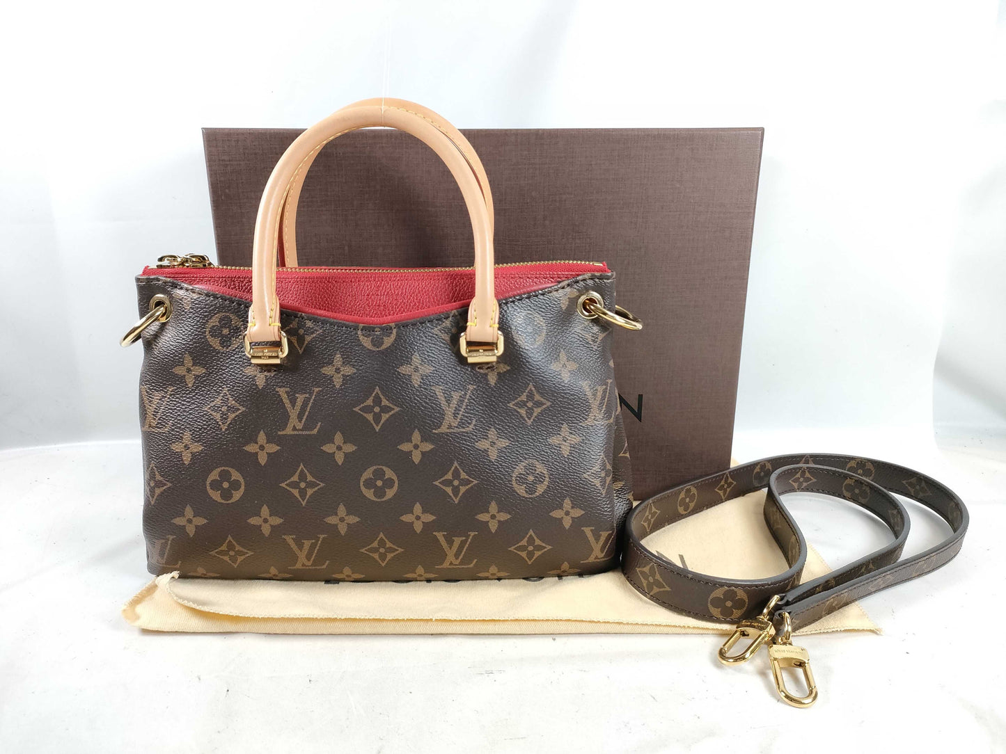 LOUIS VUITTON M41734 Monogram M41734 Pallas BB Handbag
