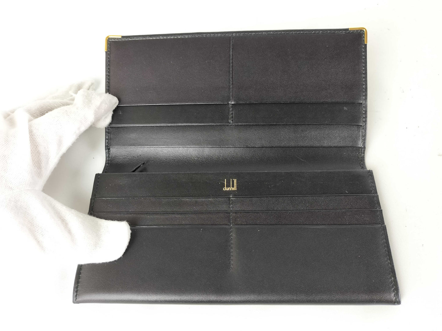 dunhill leather wallet