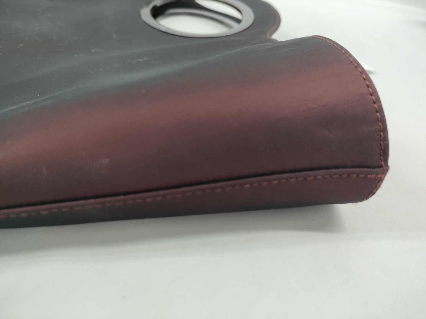 GUCCI Nylon/Hand/002.2058.0477.6 Red Handbag