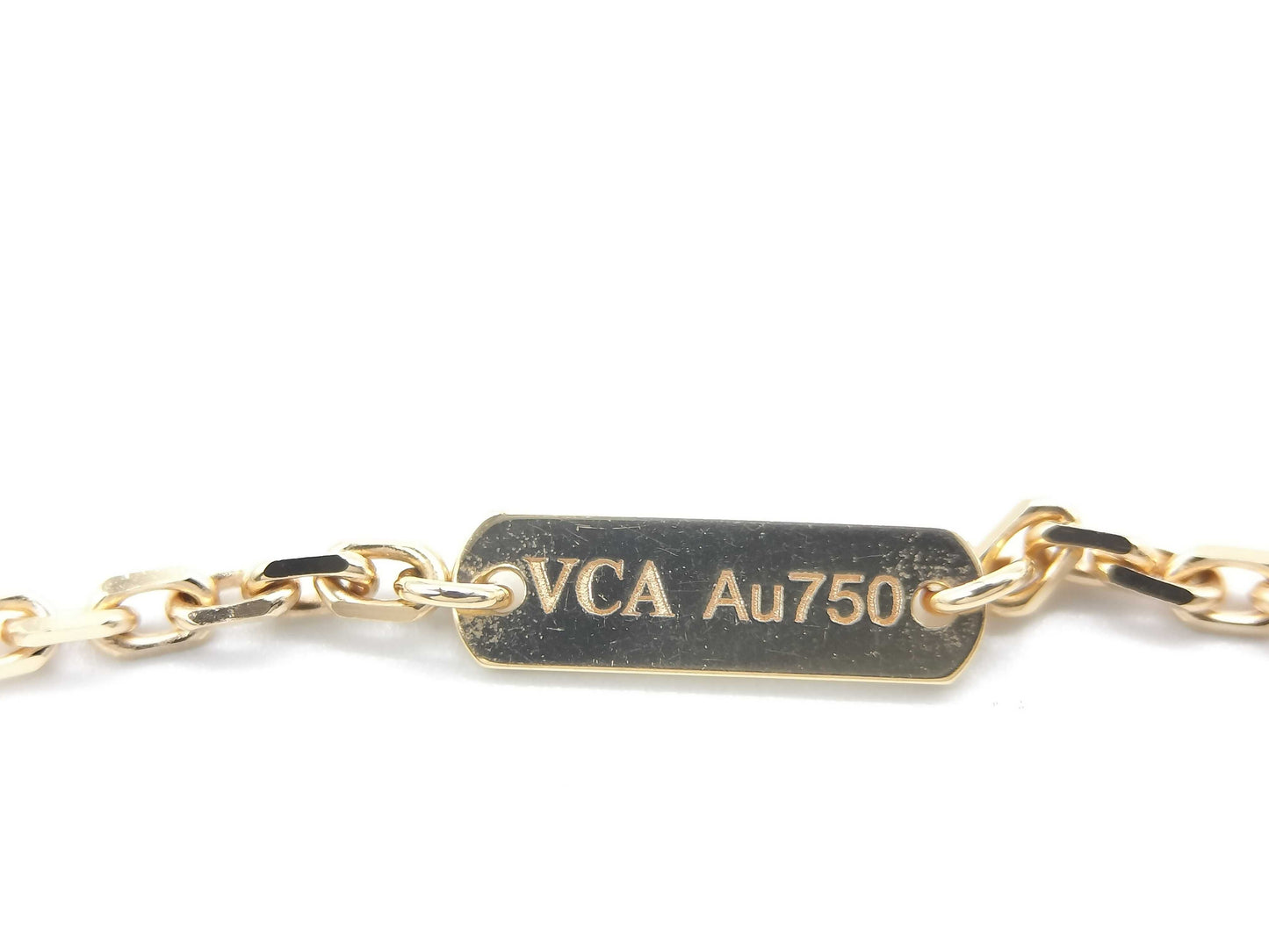 Van Cleef & Arpels Frivole 1PD PG Au750 6.8g Necklace
