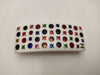 CHANEL 98P Color Stone Barrette Hair Accessory