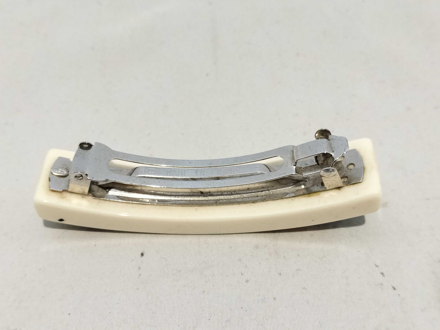 CHANEL 04P Logo Barrette Hair Accessory
