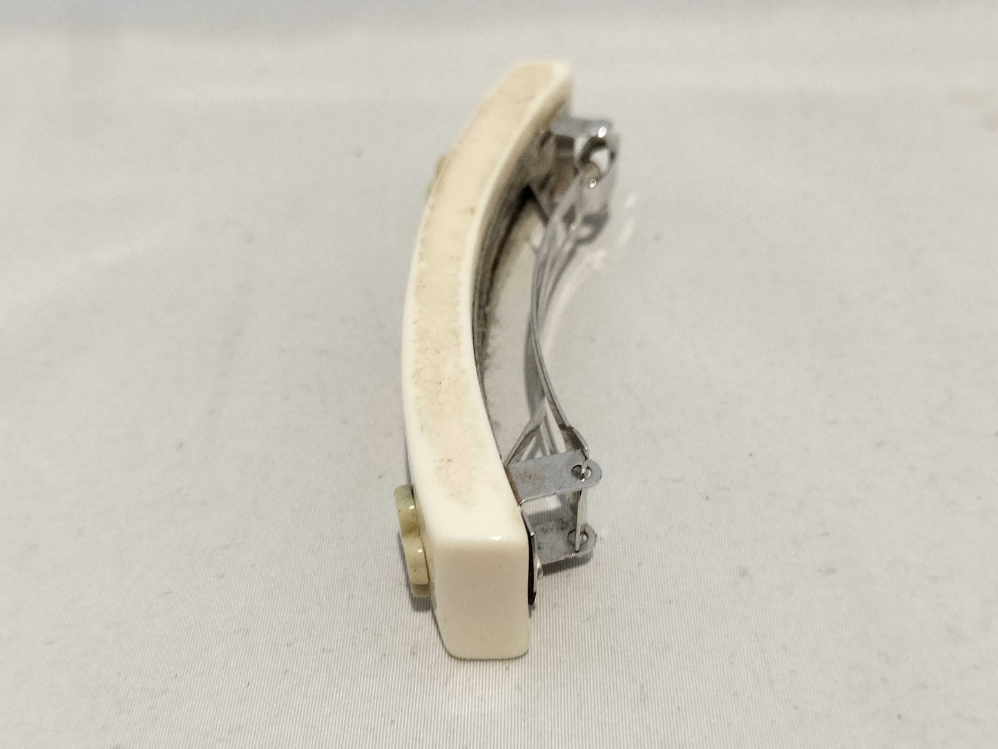 CHANEL 04P Logo Barrette Hair Accessory