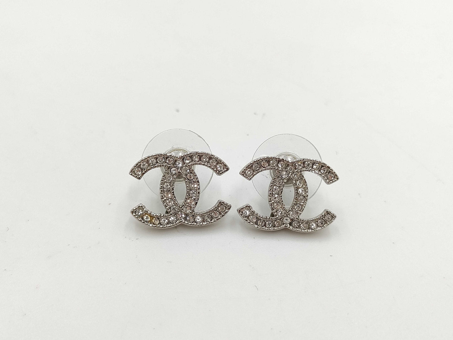 CHANEL Coco Mark Earrings A14 V Earrings
