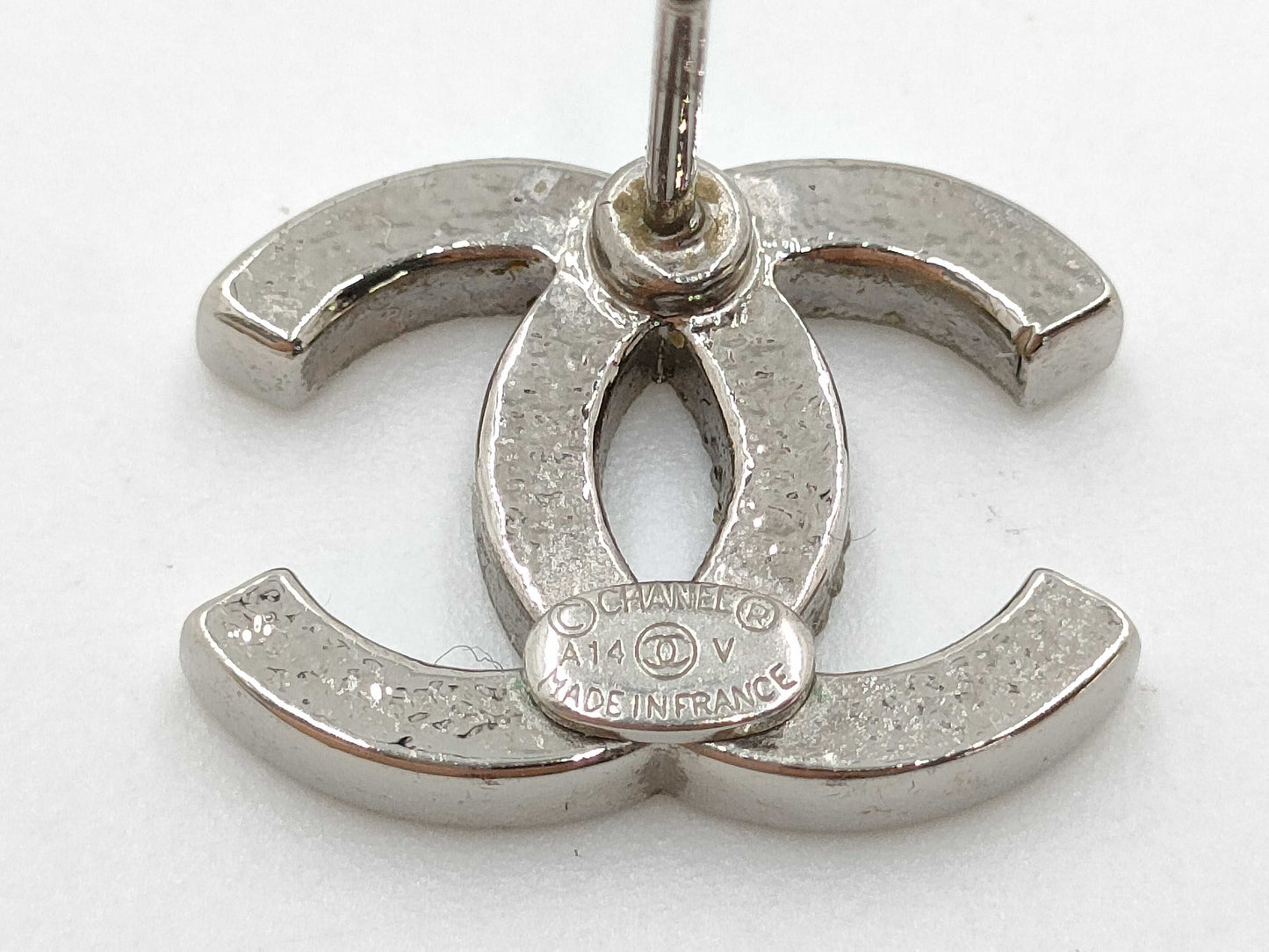 CHANEL Coco Mark Earrings A14 V Earrings