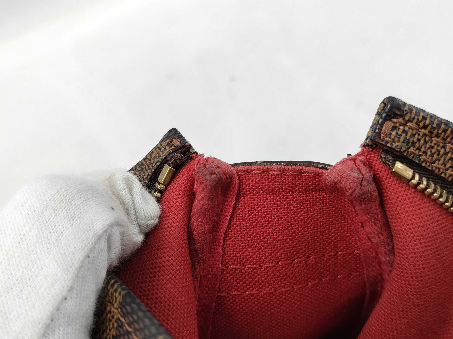 LOUIS VUITTON Damier N51982 Truth Makeup Pouch