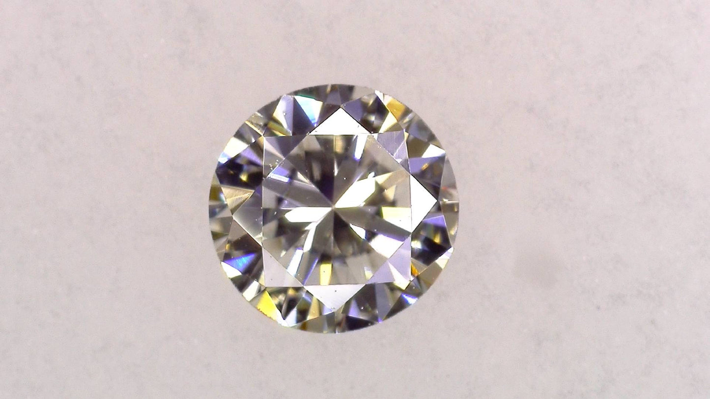 0.206ct G VS-1 GOOD/GD/FR VERY STRONG BLUE NATURAL 3.82-3.92X2.29mm Diamond Loose