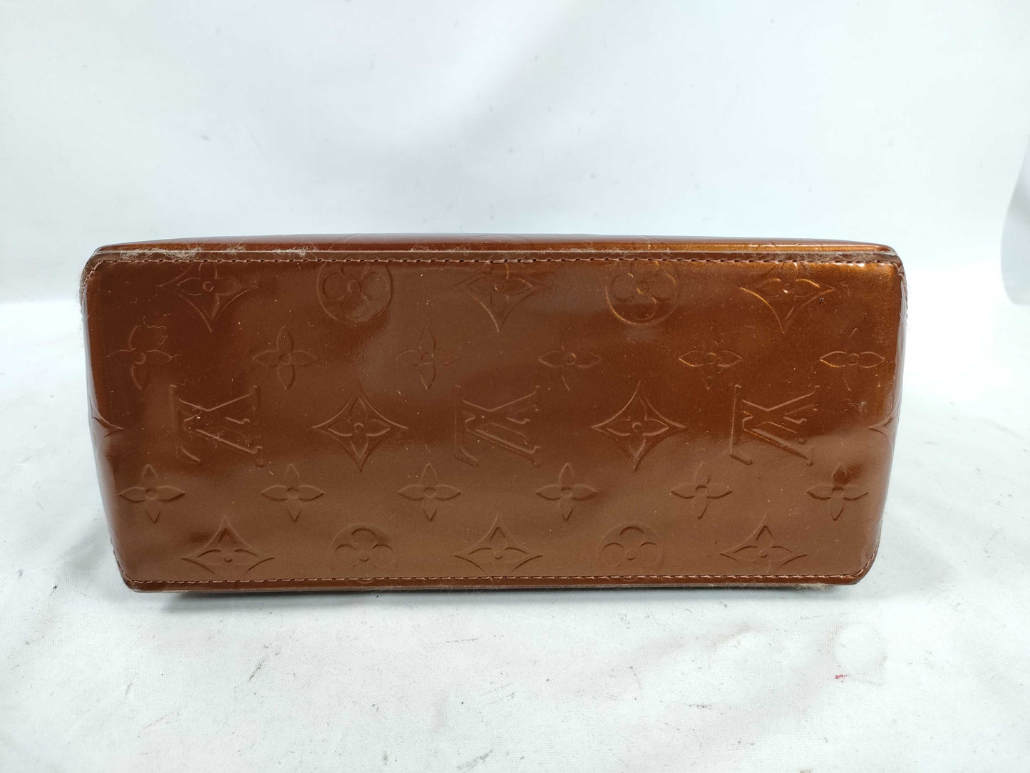 LOUIS VUITTON M91146 Vernis Reed PM Handbag