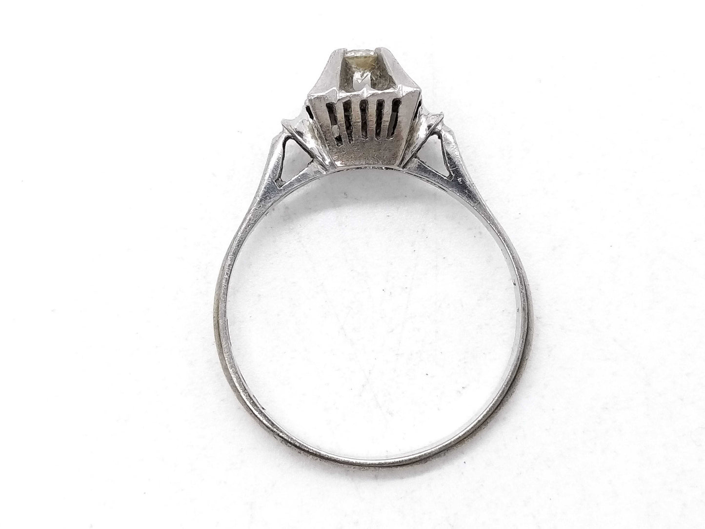 D0.10ct Pt850 2.9g Ring