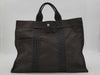 HERMES Air Line Air Line GM Gray Handbag