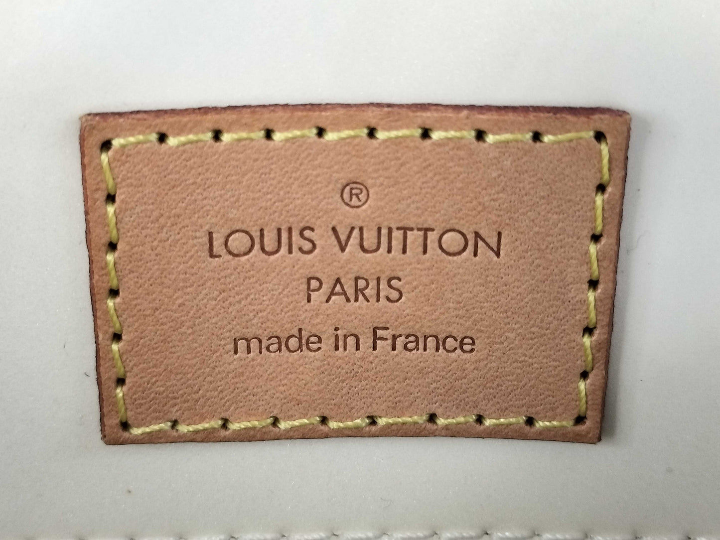 LOUIS VUITTON M91336 Vernis Reed PM Handbag