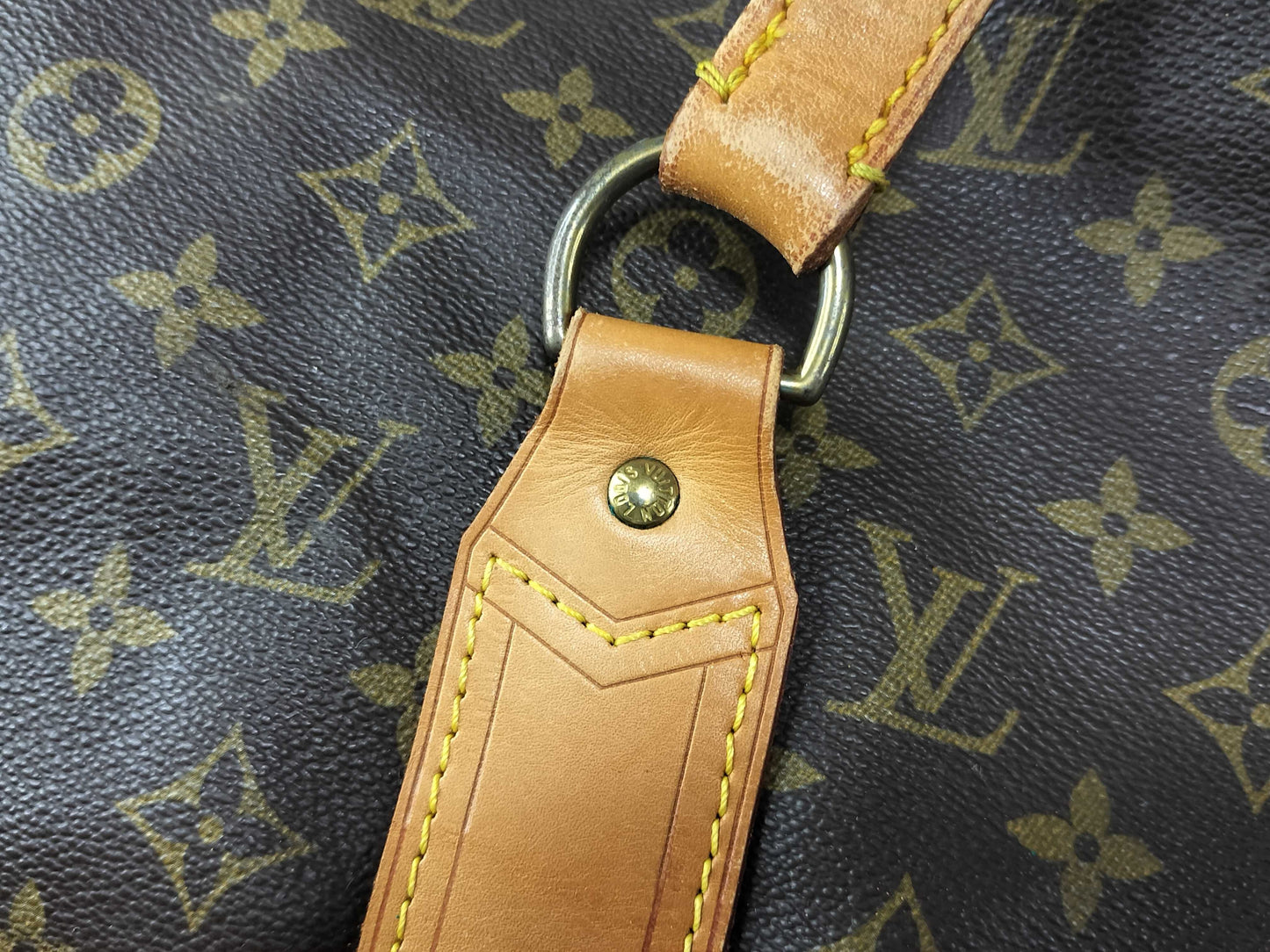 LOUIS VUITTON Monogram Saxe Pool 60 Bandouliere Boston Bag