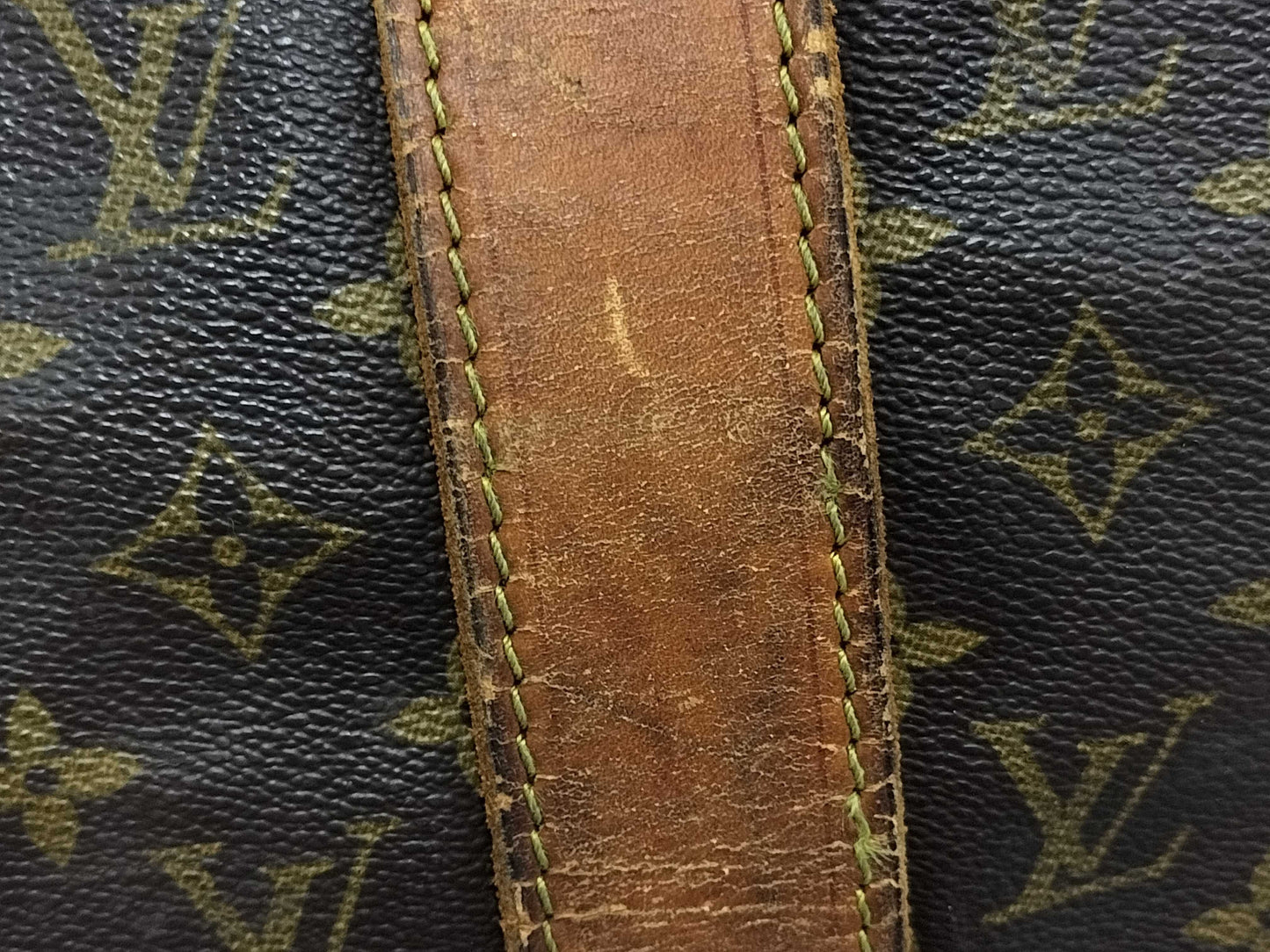 LOUIS VUITTON Monogram Saxe Pool 60 Bandouliere Boston Bag