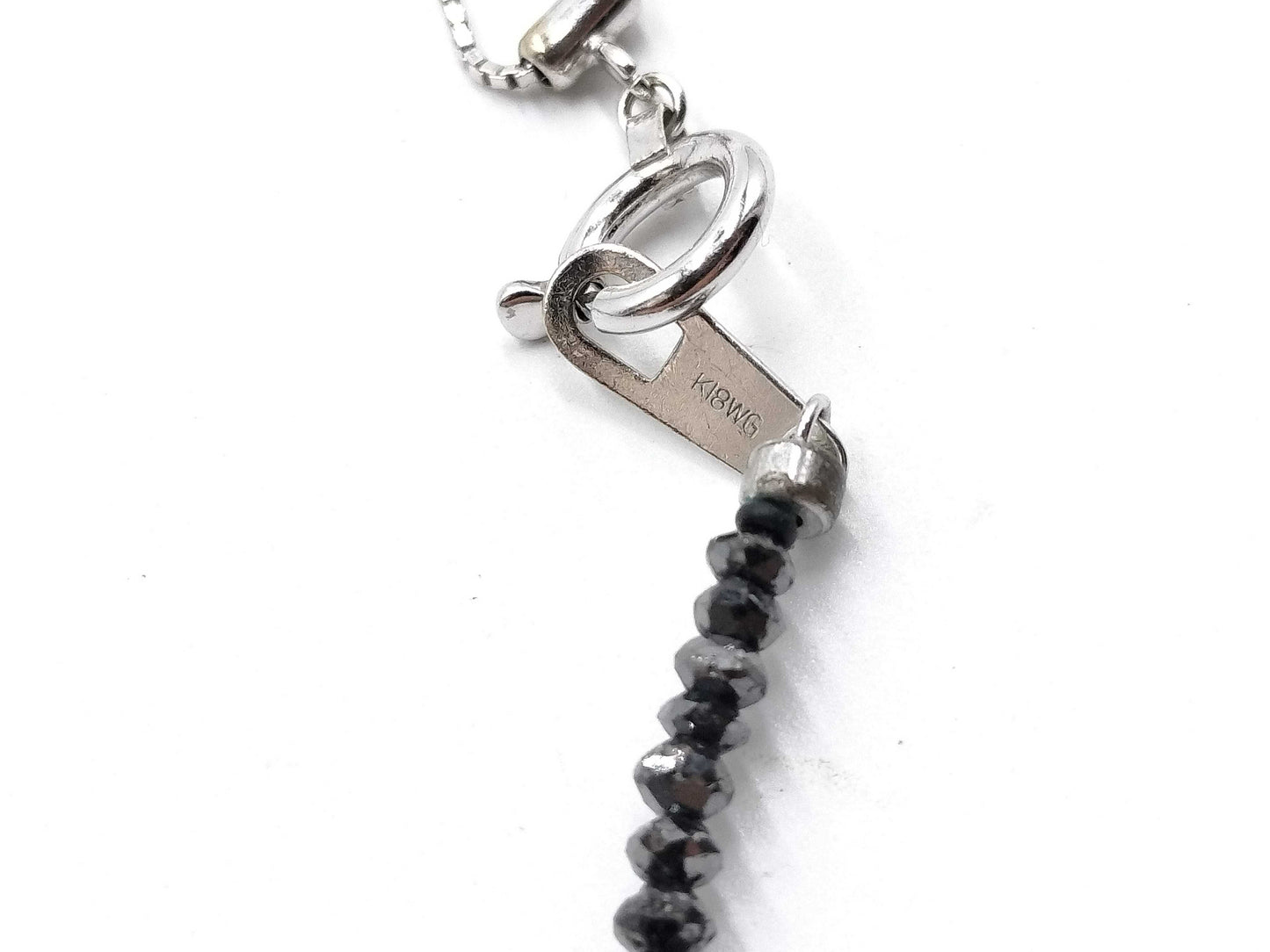 Black Diamond K17/K18WG 7.7g Necklace