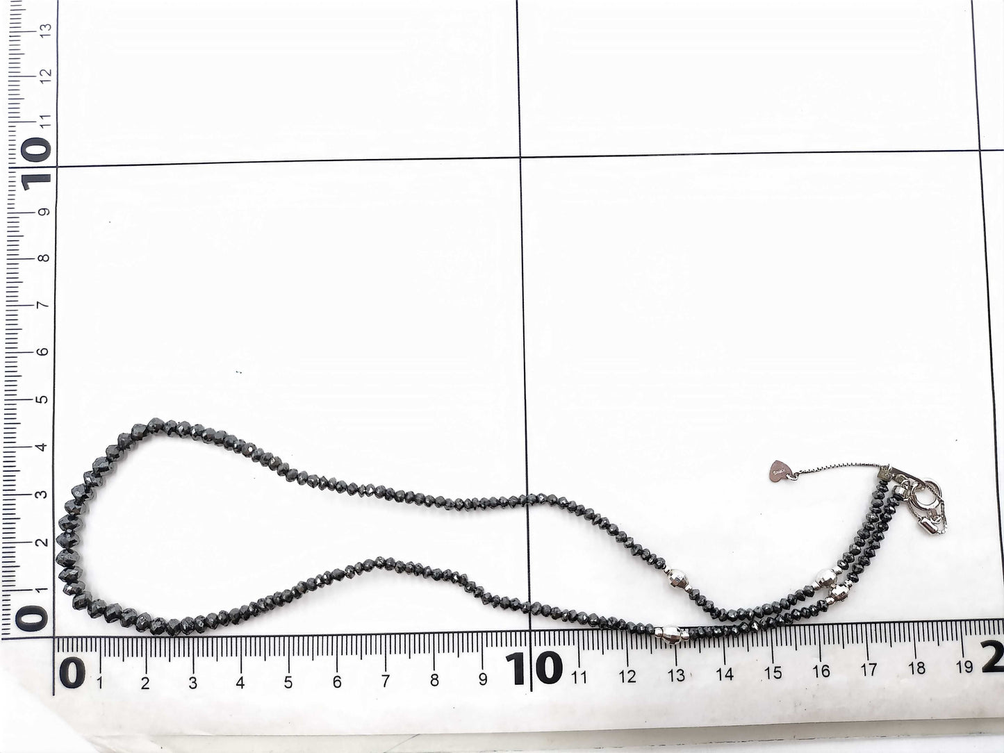 Black Diamond K17/K18WG 7.7g Necklace