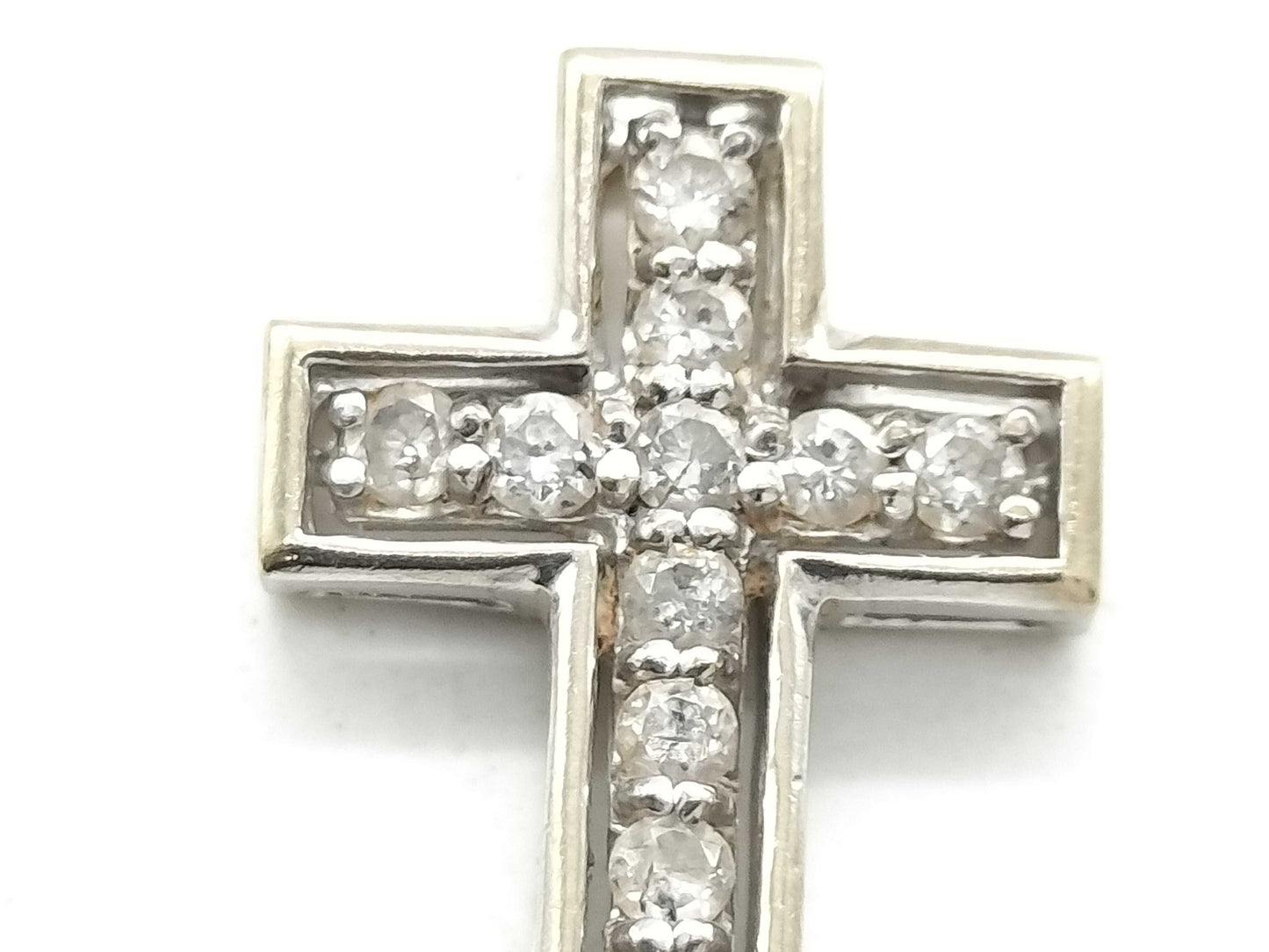 D0.20ct K18WG 1.3g Pendant Top