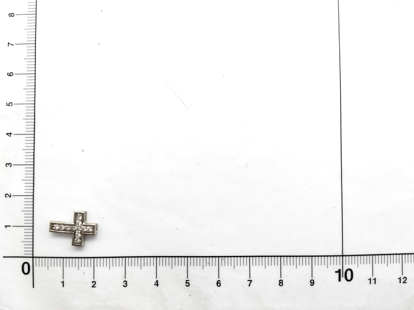 D0.20ct K18WG 1.3g Pendant Top