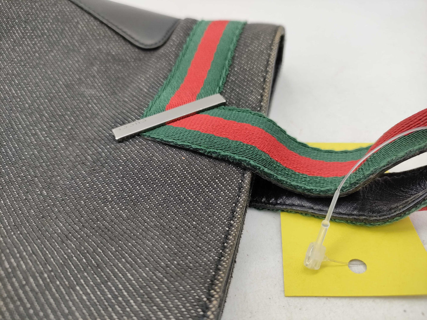 GUCCI Canvas Handbag with Pouch
