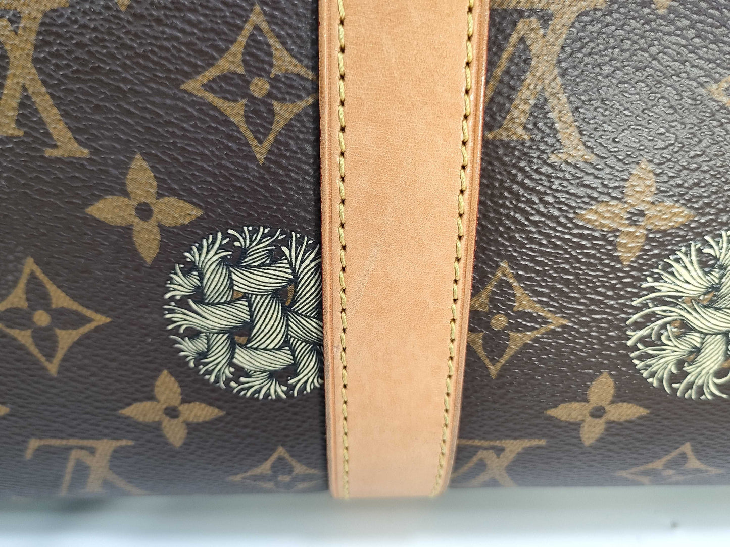 LOUIS VUITTON Monogram Christopher Nemeth Keepall 45 Boston Bag