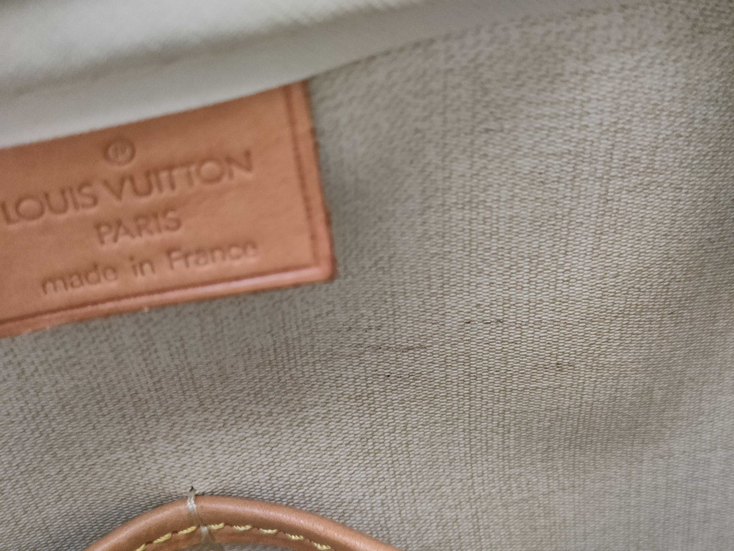LOUIS VUITTON M47270 Monogram Deauville Handbag