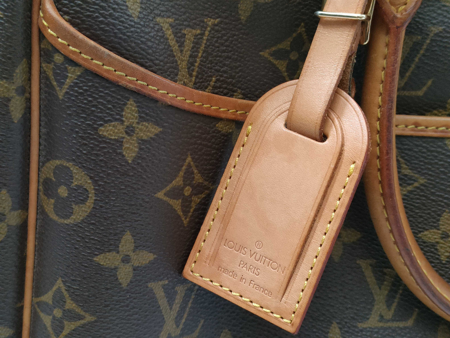 LOUIS VUITTON M47270 Monogram Deauville Handbag