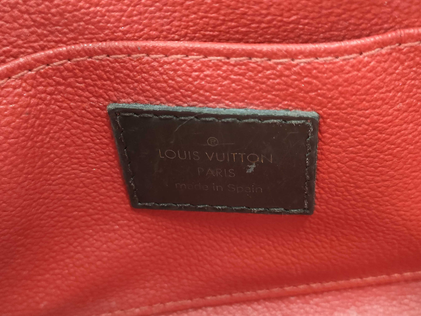 LOUIS VUITTON Damier N47516 Pochette Cosmetic Pouch Pouch