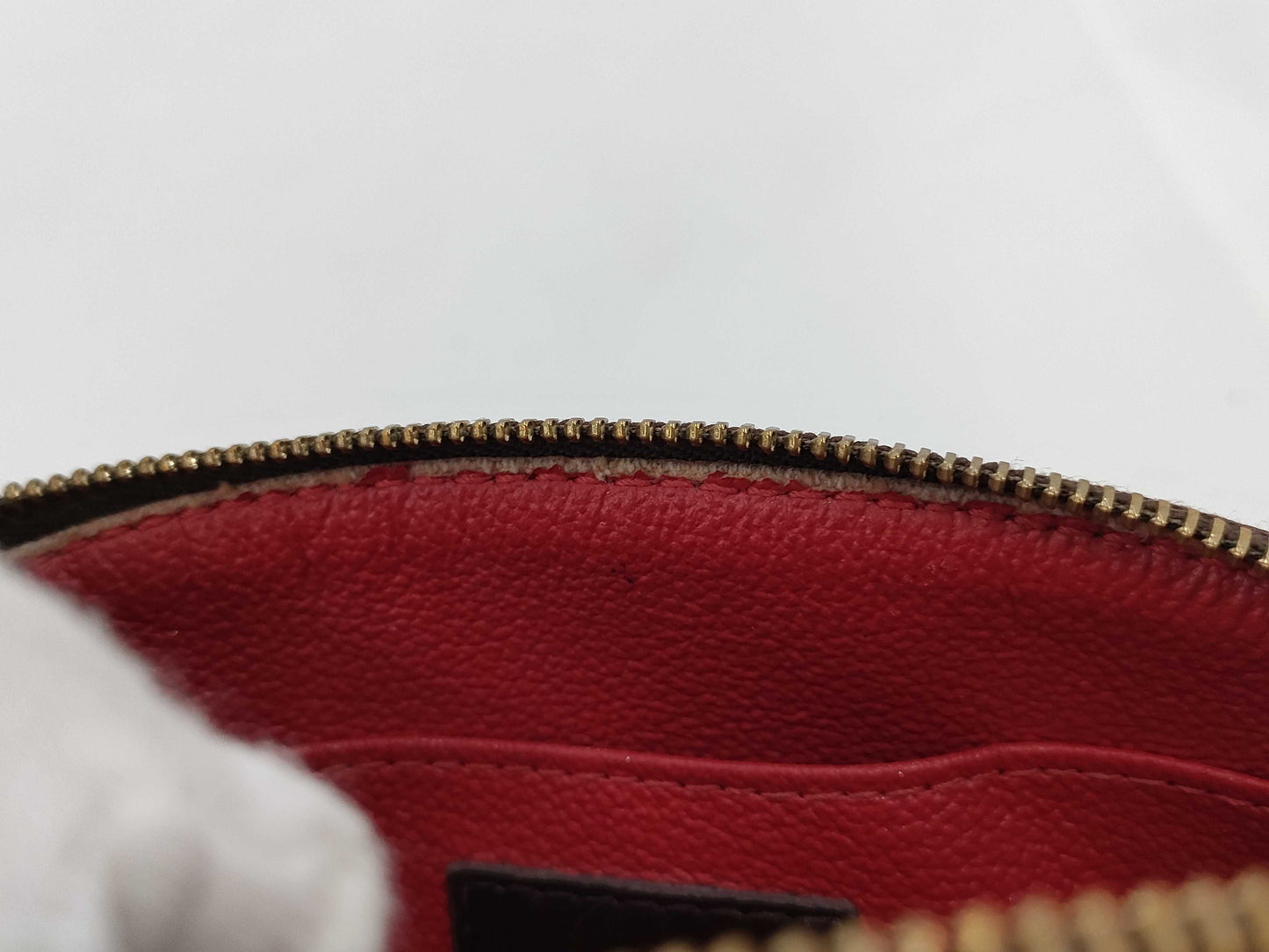 LOUIS VUITTON Damier N47516 Pochette Cosmetic Pouch Pouch