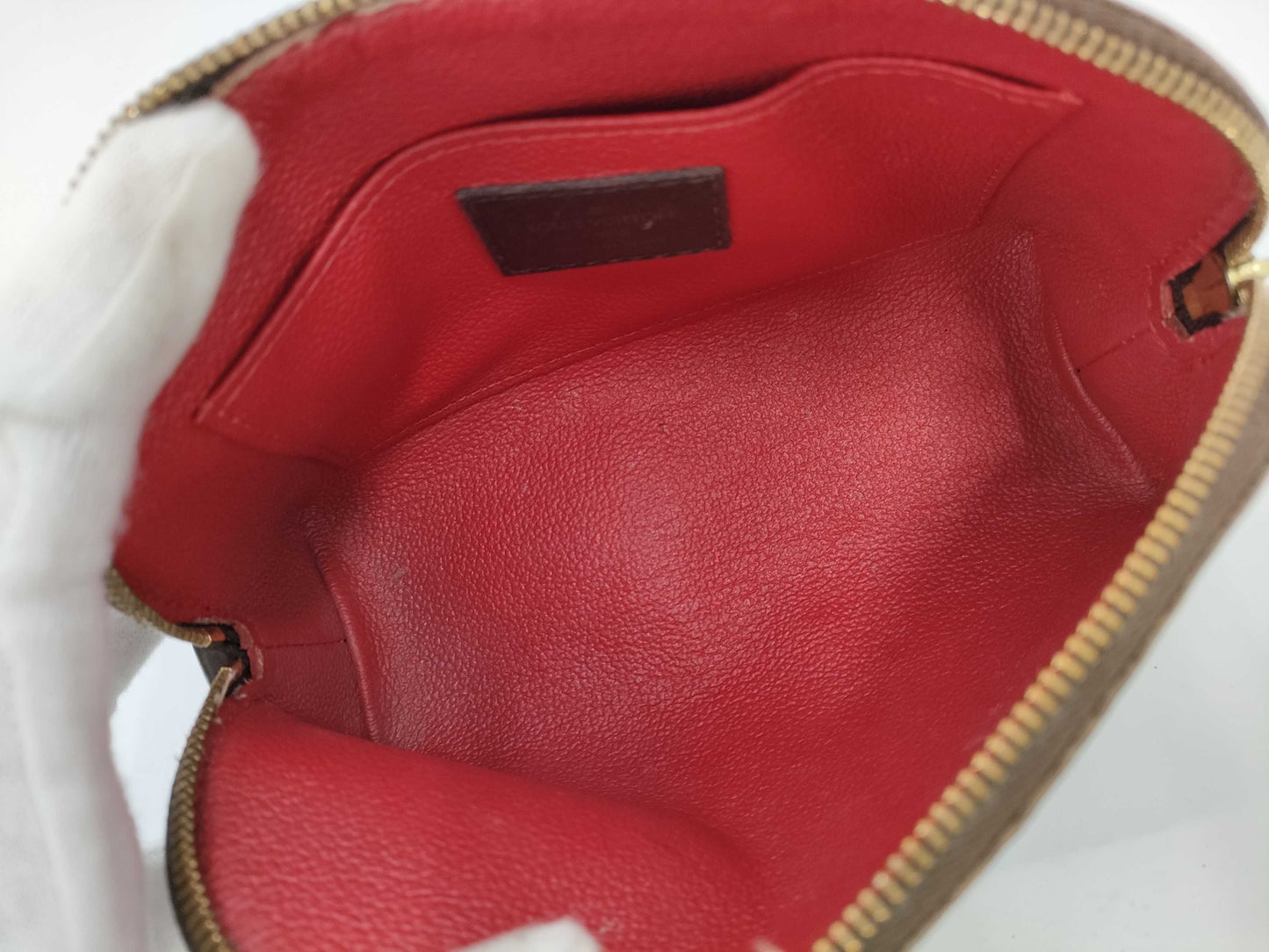 LOUIS VUITTON Damier N47516 Pochette Cosmetic Pouch Pouch