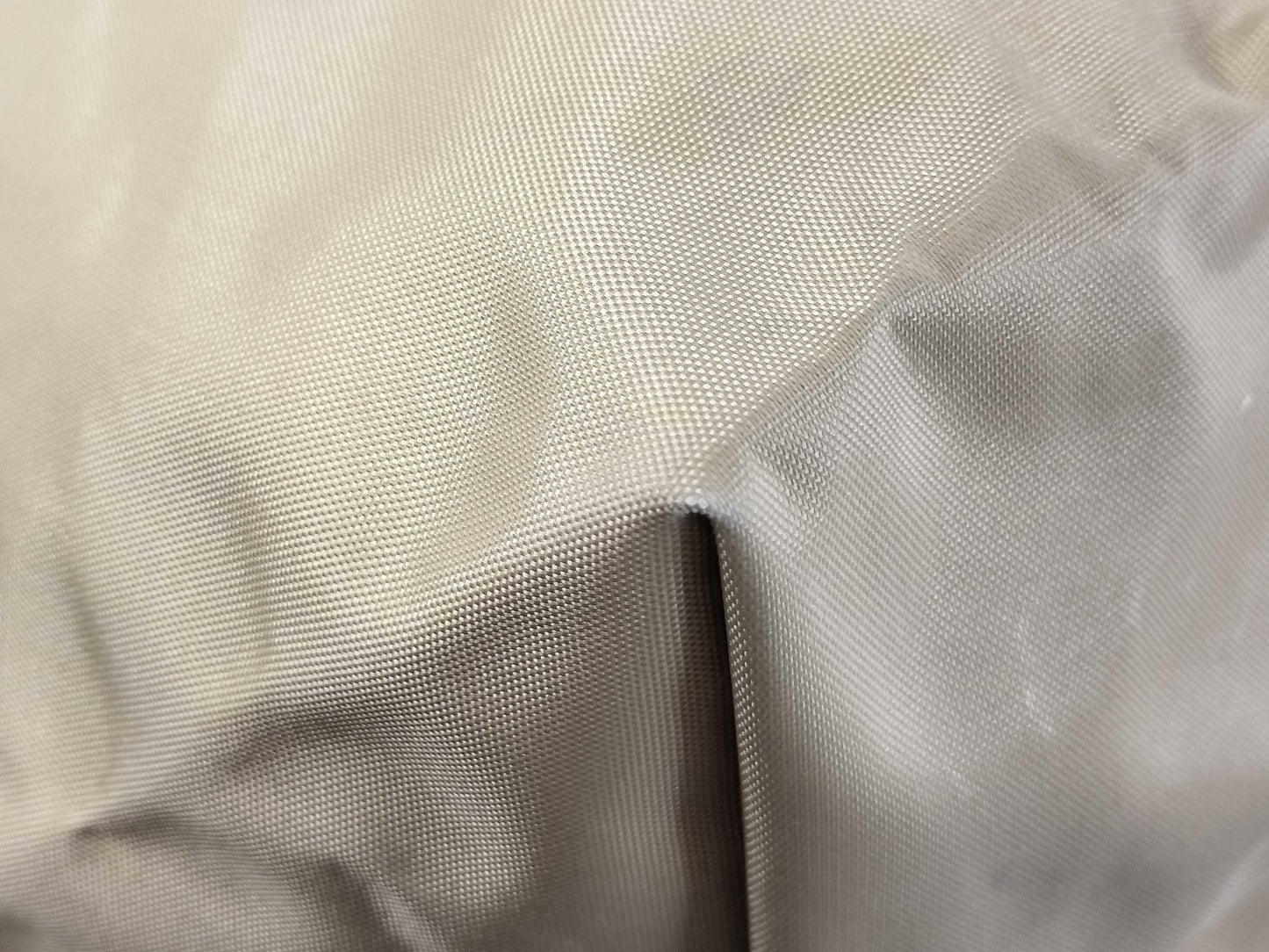 LONG CHAMP Le Pliage Beige Nylon and Leather Tote Bag