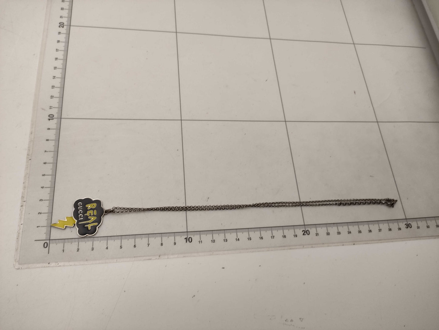GUCCI Gucci Ghost REAL Logo Necklace