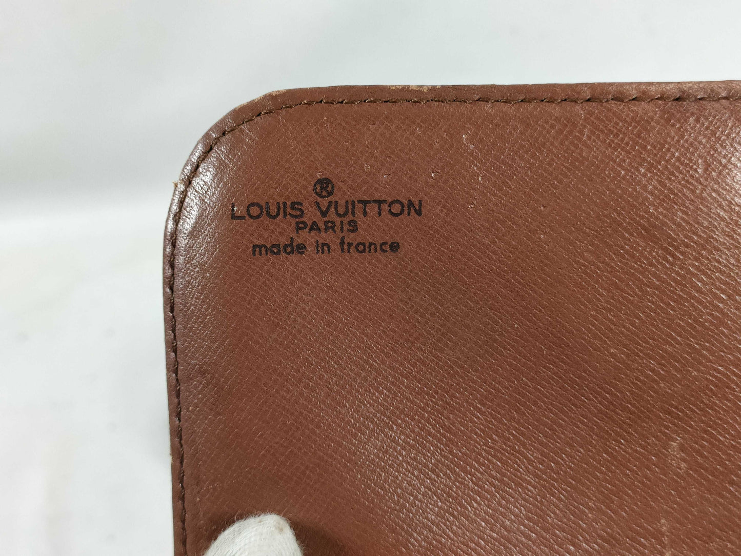 LOUIS VUITTON M51233 Monogram Mini Cartouchiere Shoulder Bag
