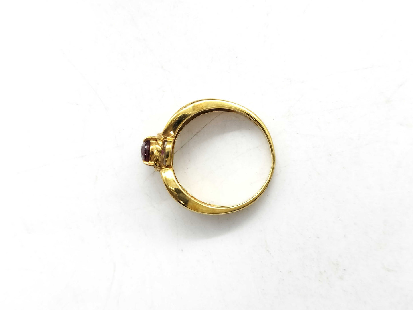 TL 1.05ct D 0.05ct K18 4.8g Ring