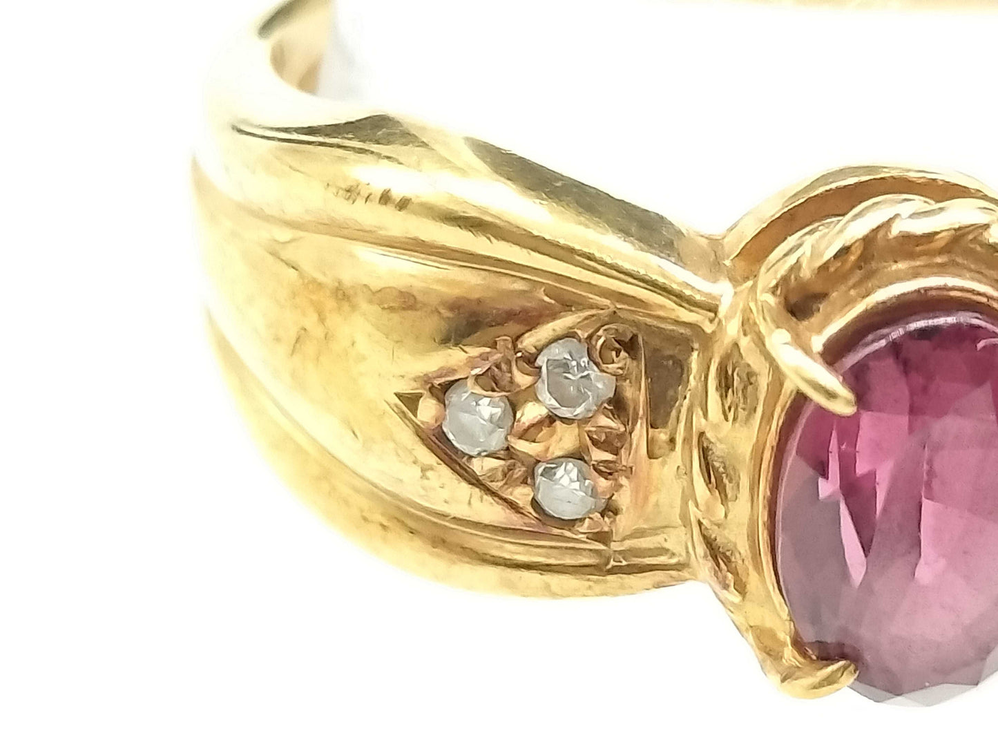 TL 1.05ct D 0.05ct K18 4.8g Ring