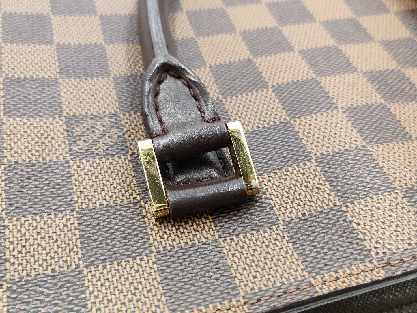 LOUIS VUITTON Damier N51145 Venice Tote Bag with Strap