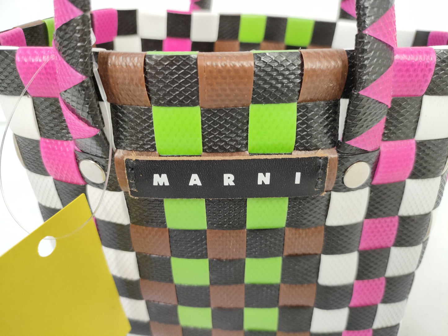 MARNI Mini Basket Bag Handbag