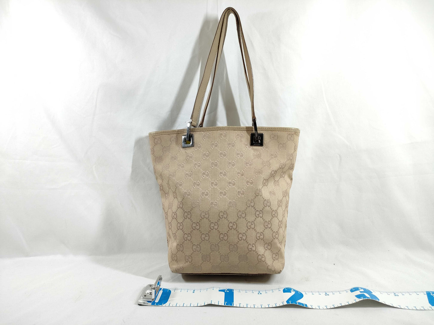 GUCCI GG Canvas Tote Bag 31244 Handbag