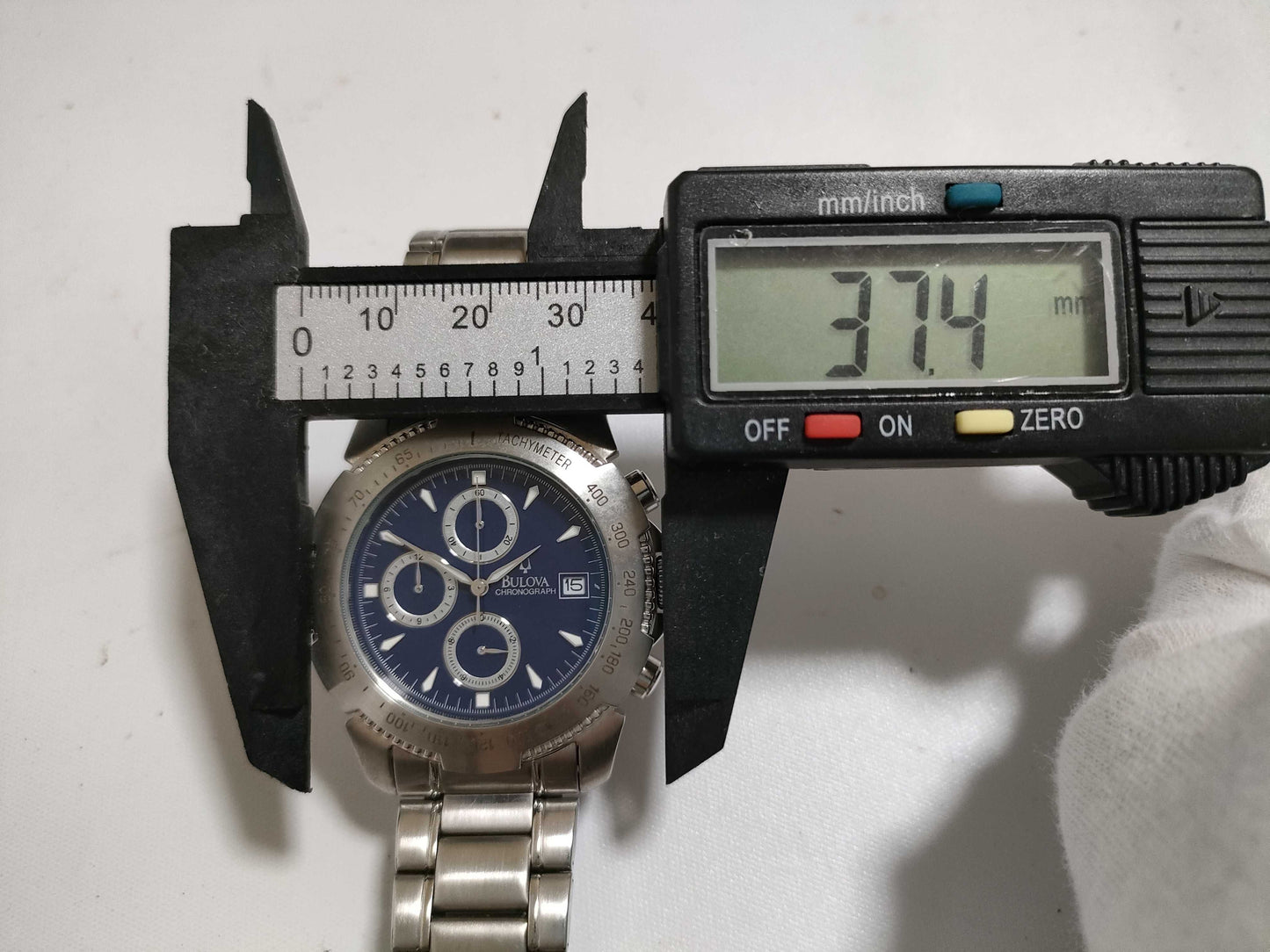 BULOVA Chrono Date 41011 Men's Watch with Box