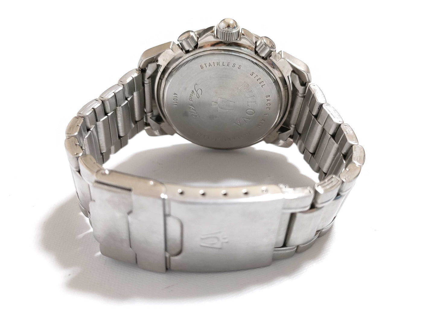 BULOVA Chrono Date 41011 Men's Watch with Box