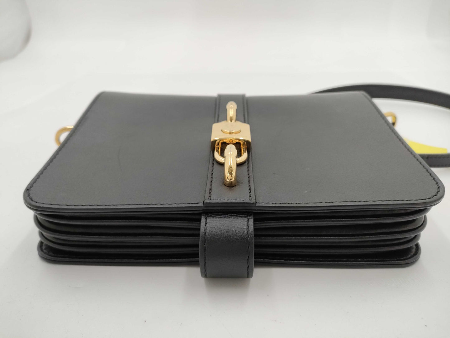 LOUIS VUITTON Rendez-Vous Noir Black Leather Shoulder Bag