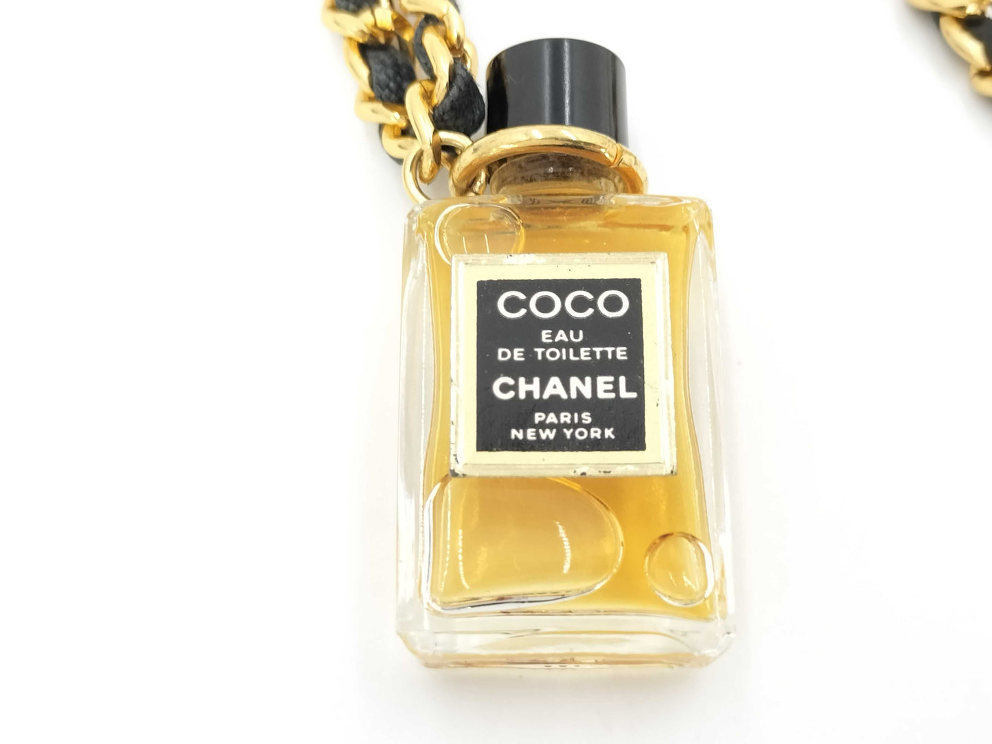 CHANEL COCO/Chain Necklace/Perfume Necklace
